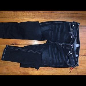 Black jeans wash True Religion